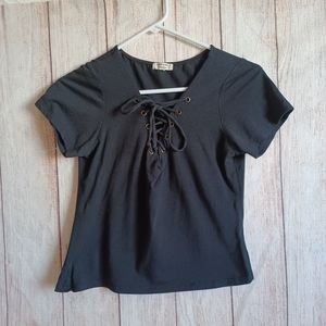 Heart & hip crop tops